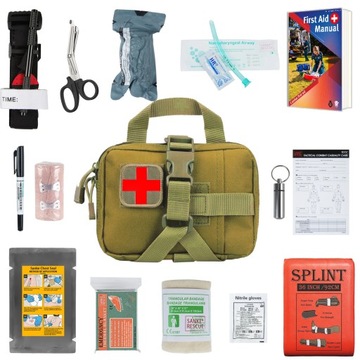 IFAK Trauma Kit First Aid Medical Pouch Emergency Tourniquet Chest Seal