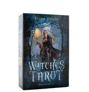 WITCHES TAROT Kit - karty tarota w zestawie