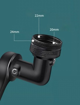 Вращающийся на 360° аэратор для смесителя для умывальника