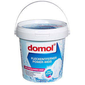 DOMOL ODPLAMIACZ DO BIAŁEGO DO BIAŁYCH TKANIN WIADERKO 750G Z NIEMIEC DE