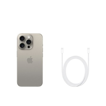 Apple iPhone 15 Pro, 256 ГБ, натуральный титан