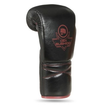 БОКСЕРСКИЕ ПЕРЧАТКИ СПАРРИНГ ТРЕНИРОВОЧНЫЕ НАТУРАЛЬНАЯ КОЖА БУСИДО 12 УНЦИЙ