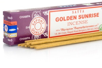 NAG CHAMPA kadzidełka PYŁKOWE SATYA Golden Sunrise