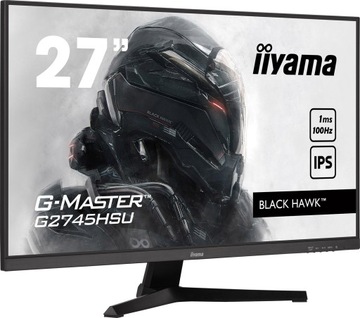 IIYAMA 27-дюймовый монитор Black Hawk G-Master G2745HSU-B1 IPS/FHD/100 Гц/1 мс