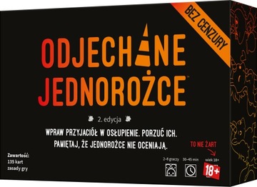 ODJECHANE JEDNOROŻCE BEZ CENZURY KARCIANA 18+