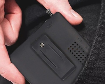 МИНИ-ПОРТАТИВНОЕ AM FM-РАДИО + 2 батарейки АА