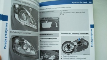 Mercedes W169 08-12 Руководство пользователя на польском языке Mercedes A Class 08-12 +короткое