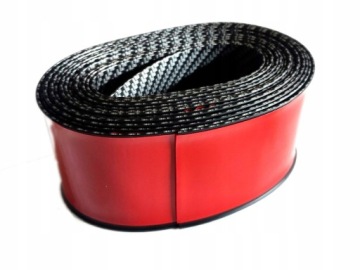 РЕЗИНОВАЯ ПОЛОСКА ДЛЯ КАРБОНА ПОЛОСКА 7см х 500см 5м