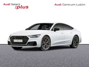 Audi A7 C8 Sportback - e Facelifting 2.0 55 TFSI e 367KM 2025 Audi A7 Sportback 367 KM,S line,367 KM,Kamery 360,BO,Laser,Kola 21 2.0