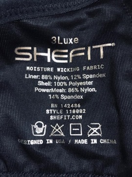 Спортивный бюстгальтер Shefit XXL, черный