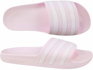 ADIDAS ADILETTE ДУШЕВЫЕ ПЛЯЖНЫЕ ТАПОЧКИ ДЛЯ БАССЕЙНА РОЗОВЫЕ