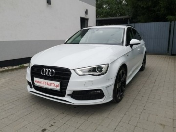 Audi A3 8V Hatchback 3d 2.0 TDI clean diesel 150KM 2016 Audi A3 Sportback 2.0TDI 150KM 2 x S-LINE