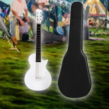 Gitara akustyczna 35 cali z pokrowcem na gitarę z 6 strunami z włókna węglo