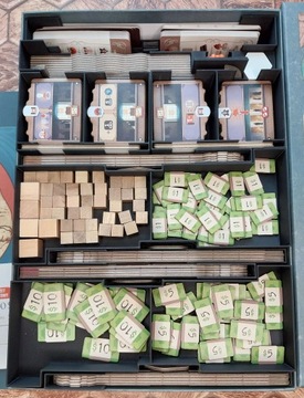 Красочный вкладыш Carnegie, органайзер для коробки.