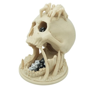 Череп «Поцелуй пустыни» с пауком - башня с кубиками - Череп «Поцелуй пустыни»