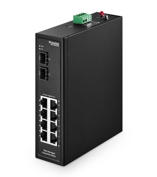 8-portowy przemysłowy przełącznik Gigabit Ethernet MokerLink L270