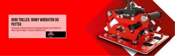 ВИБРАТОР ДЛЯ ПЛИТЫ RUBI TRILLER 4,8 кг