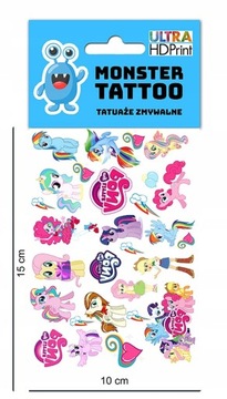 ЛУЧШИЕ МОЮЩИЕСЯ ДЕТСКИЕ ТАТУ КАЧЕСТВЕННЫЙ ДИЗАЙН MY LITTLE PONY