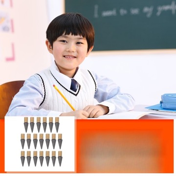 ВСТАВКИ ДЛЯ КОНЦОВ КАРАНДАШЕЙ БЕЗ ЧЕРНИЛ 19 ШТ.