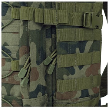 РЮКЗАК ВОЕННЫЙ ТАКТИЧЕСКИЙ ДОМИНАТОР EDC MOLLE MORO PL WOODLAND wz.93 30л