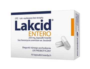 Lakcid Entero lek probiotyk przeciwbiegunkowy