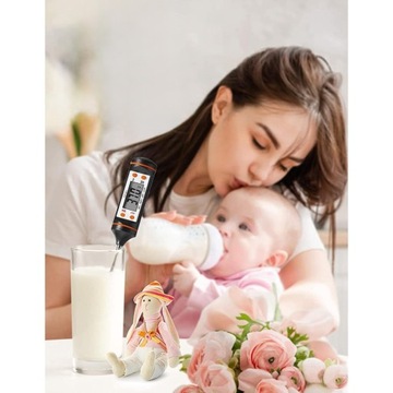 ЦИФРОВОЙ КУХОННЫЙ ТЕРМОМЕТР С ЗОНДОМ ДЛЯ МЯСА, ГРИЛЯ, ЖАРКИ, ЖК-дисплей