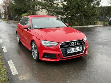 Audi A3 8V Sportback 5d Facelifting 1.5 35 TFSI 150KM 2019 Audi A3 Sportback 1.5TSI 150KM S-Line Kamera Navi, zdjęcie 15
