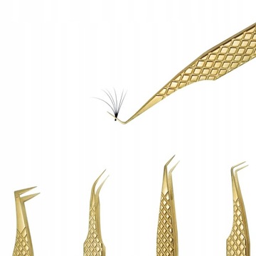 Пинцет для накладных ресниц для накладных ресниц Ext