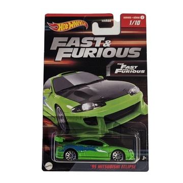 HOT WHEELS - Mitsubishi Eclipse Fast&Furious 95-го года выпуска