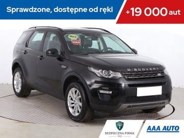 Land Rover Discovery Sport SUV 2.0 TD4 180KM 2017 Land Rover Discovery Sport TD4, Salon Polska