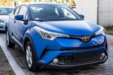 TOYOTA C-HR AX10 2016+ ГАЛОГЕННЫЕ НАКЛАДКИ ПЕРЕДНИЕ ХРОМ