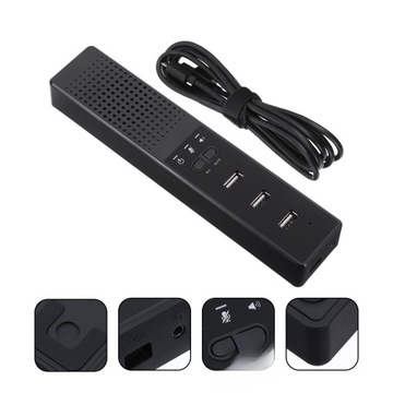 DOMOWY GŁOŚNIK KOMPUTEROWY MIKROFON MINI AUDIO