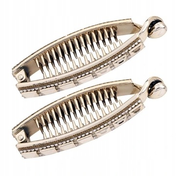 1pc Fishtail klips do włosów Cienkie włosy