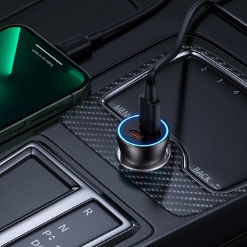 Ładowarka / zapalniczka samochodowa Baseus 2xUSB-C