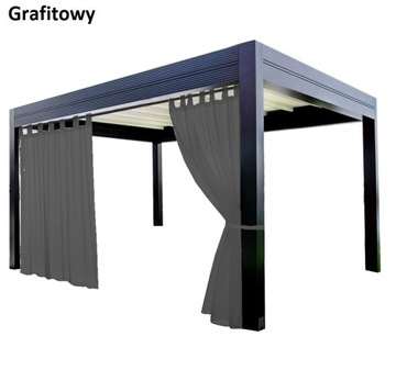 Уличные водонепроницаемые шторы H=220см С липучкой Много цветов БЕСПЛАТНАЯ ПОЯСКА