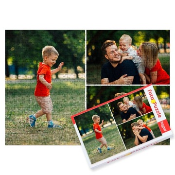 FOTO PUZZLE Z WŁASNYM ZDJĘCIEM NADRUKIEM PREZENT