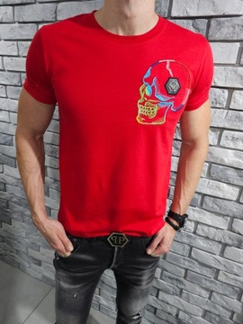 PHILIPP PLEIN XL logo t-shirt koszulka PP skull