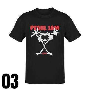 PEARL JAM EDDIE VEDDER Koszulka T-Shirt 9 WZORÓW L