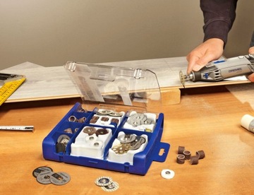 НАБОР НАСАДОК ДЛЯ DREMEL 725 SPEEDCLIC, 70 ПРЕДМЕТОВ