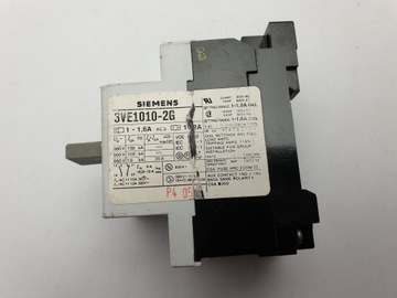 SIEMENS 3VE1010-2G выключатель двигателя 1-1,6А