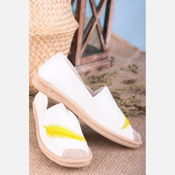 ESPADRYLE SLIP ON TRAMPKI TENISÓWKI LEKKIE BUTY 37