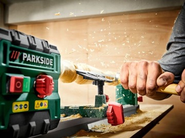 ТОКАРНЫЙ СТАНОК ПО ДЕРЕВО PARKSIDE PDM 600 B2 МОЩНЫЙ 550ВТ