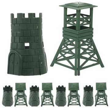 Военный набор с декором замка на столешнице