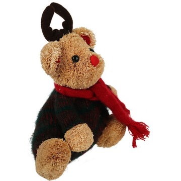 РОЖДЕСТВЕНСКИЙ ОЛЕНЬ ИЗ ЛЕСОЛА В ОДЕЖДЕ 22 СМ РОЖДЕСТВЕНСКОЕ УКРАШЕНИЕ