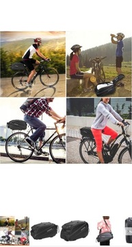 Жесткая задняя сумка для велосипеда WATERPROOF BICYCLE RACK BAG 14L