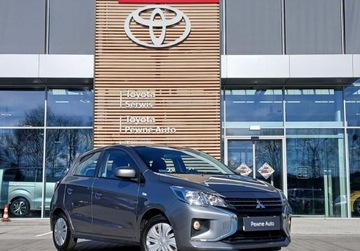 Mitsubishi Space Star Hatchback 5d Facelifting II 1.2 71KM 2021 Mitsubishi Space Star Space Star Vat Marza Salon PL ASO Czujniki Parko