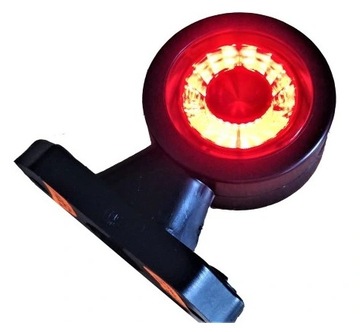 СВЕТОДИОДНЫЙ УГЛОВОЙ ГАБАРИТНЫЙ ФОНАРЬ, БЕЛЫЙ КРАСНЫЙ