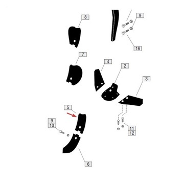 Зубчатый колпачок Lemken Mandam 3374395GP Замена