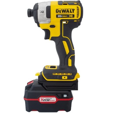 ПЕРЕХОДНИК ОТ АККУМУЛЯТОРА PARKSIDE X20V НА ИНСТРУМЕНТЫ DEWALT XR 18V