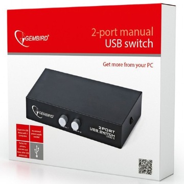 Gembird USB Switch 2/1 USB-переключатель принтера